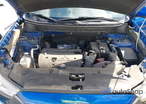 2017 Mitsubishi Outlander Sport 2.0 Es из США, поврежденный, VIN JA4AP3AU6HZ005031